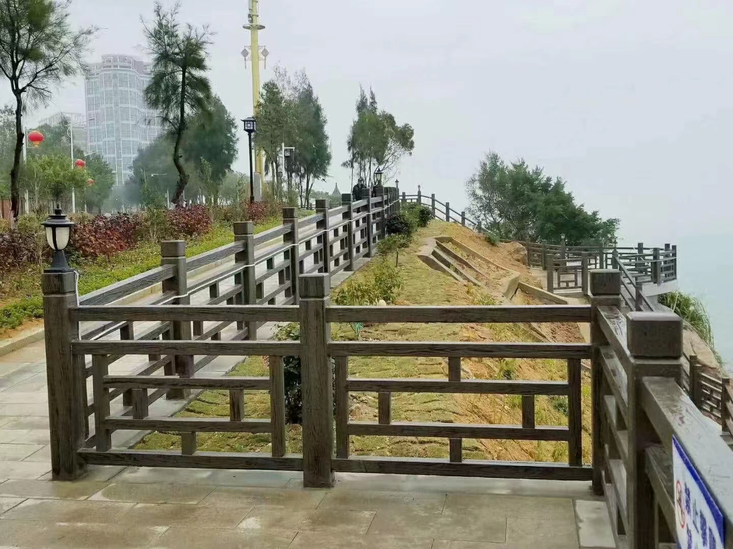 仿木水泥長(cháng)廊的仿木效果如何？